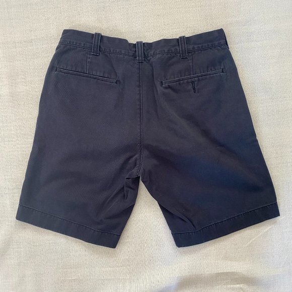 J. Crew Factory Men's Navy Shorts Size 31 - Picture 4 of 5